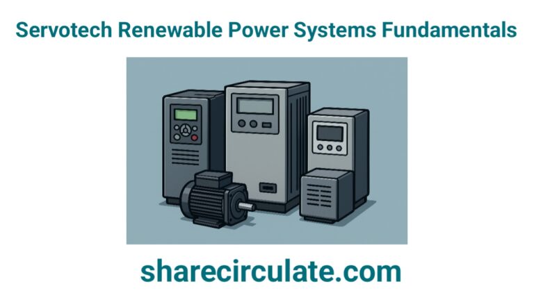 servotech renewable energy power systems fundamentals